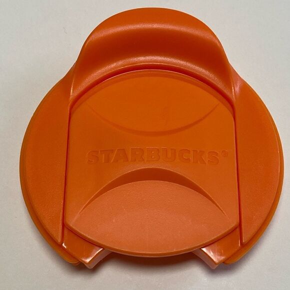 Starbucks 2016 Team PSL Orange White Ceramic 10oz Travel Tumbler Mug - Picture 7 of 10